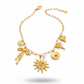 Collier Soleil Doré